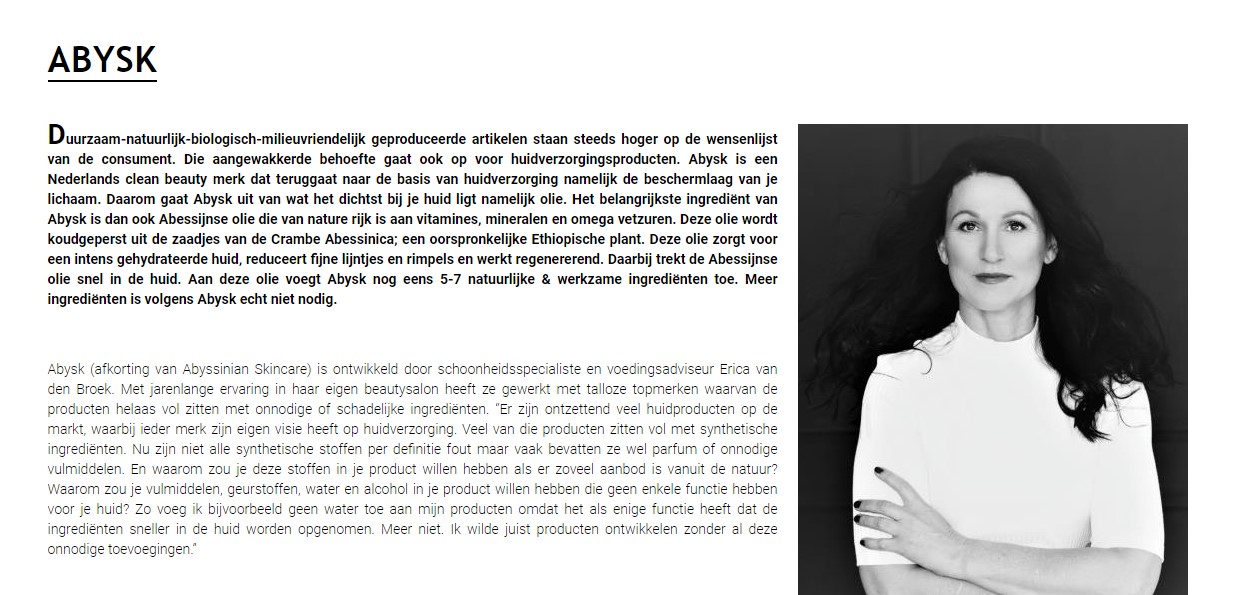 ABYSK - Beauty for men