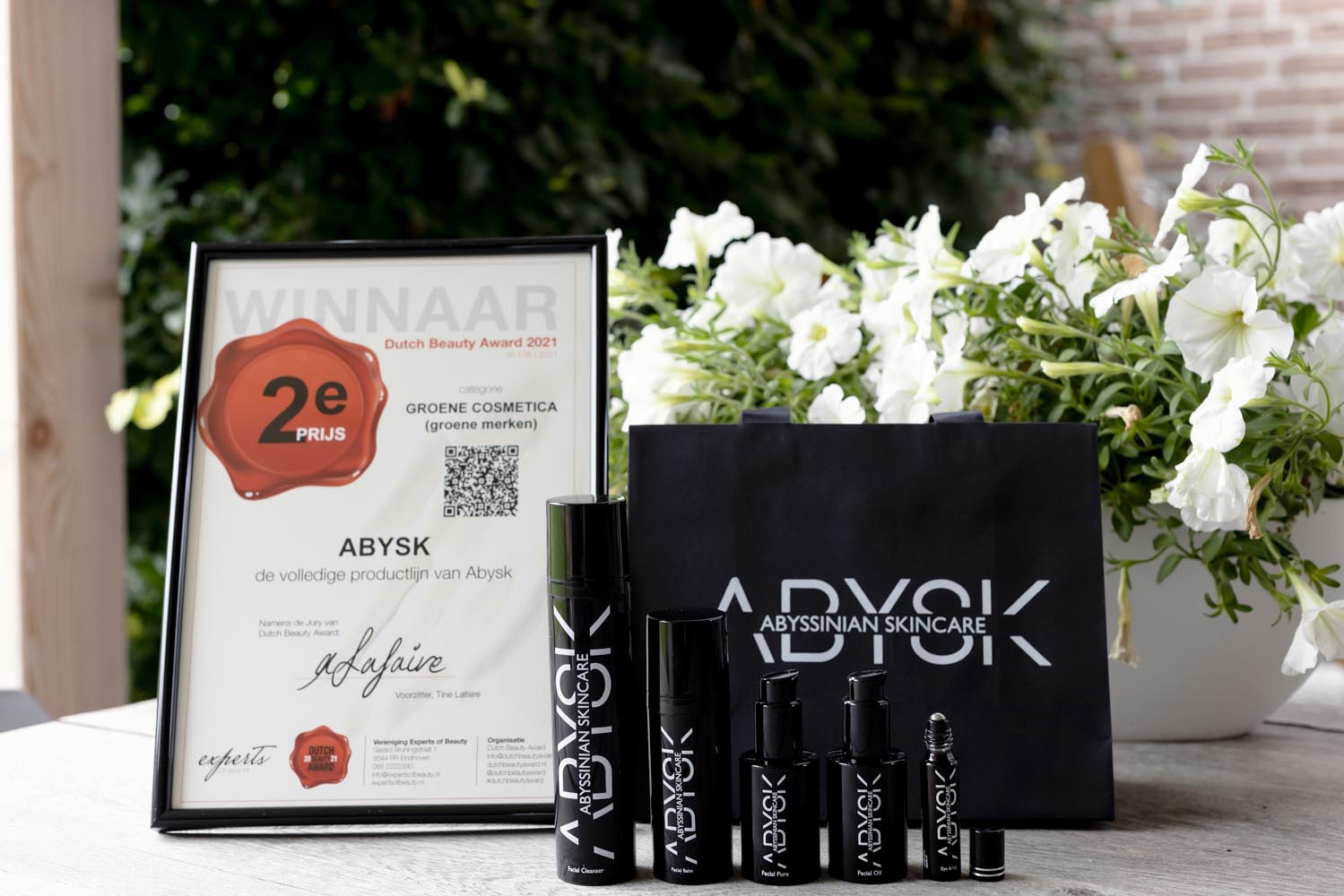 DUTCH BEAUTY AWARD – Abysk Cosmetics Skincare